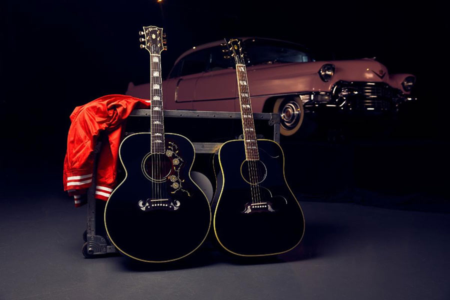 Gibson introduces two Elvis-inspired acoustic guitars