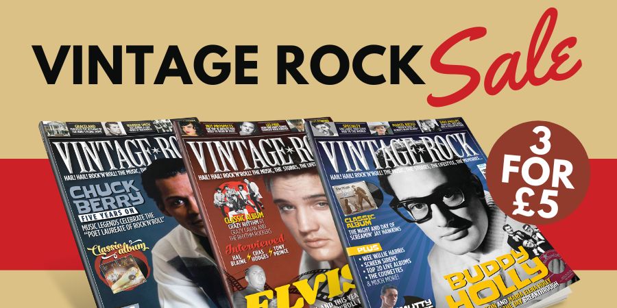 Sale – 3 issues of Vintage Rock for £5