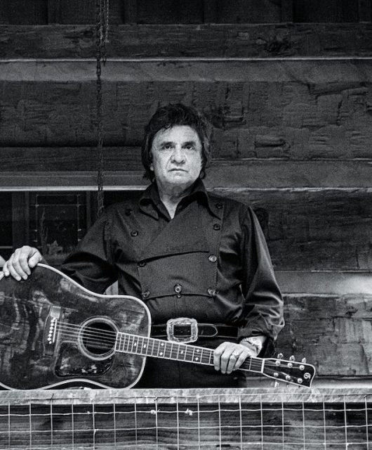 JOHNNY CASH - Cash Cabin, Hendersonville, Tennessee - May 1987 © Photograph by Alan MESSER | www.alanmesser.com