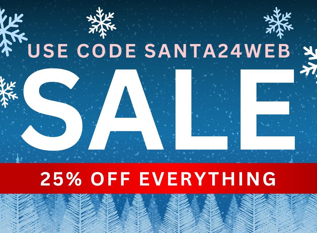 Stocking Fillers SALE ? Use code S ANTA24WEB – 25% off everything