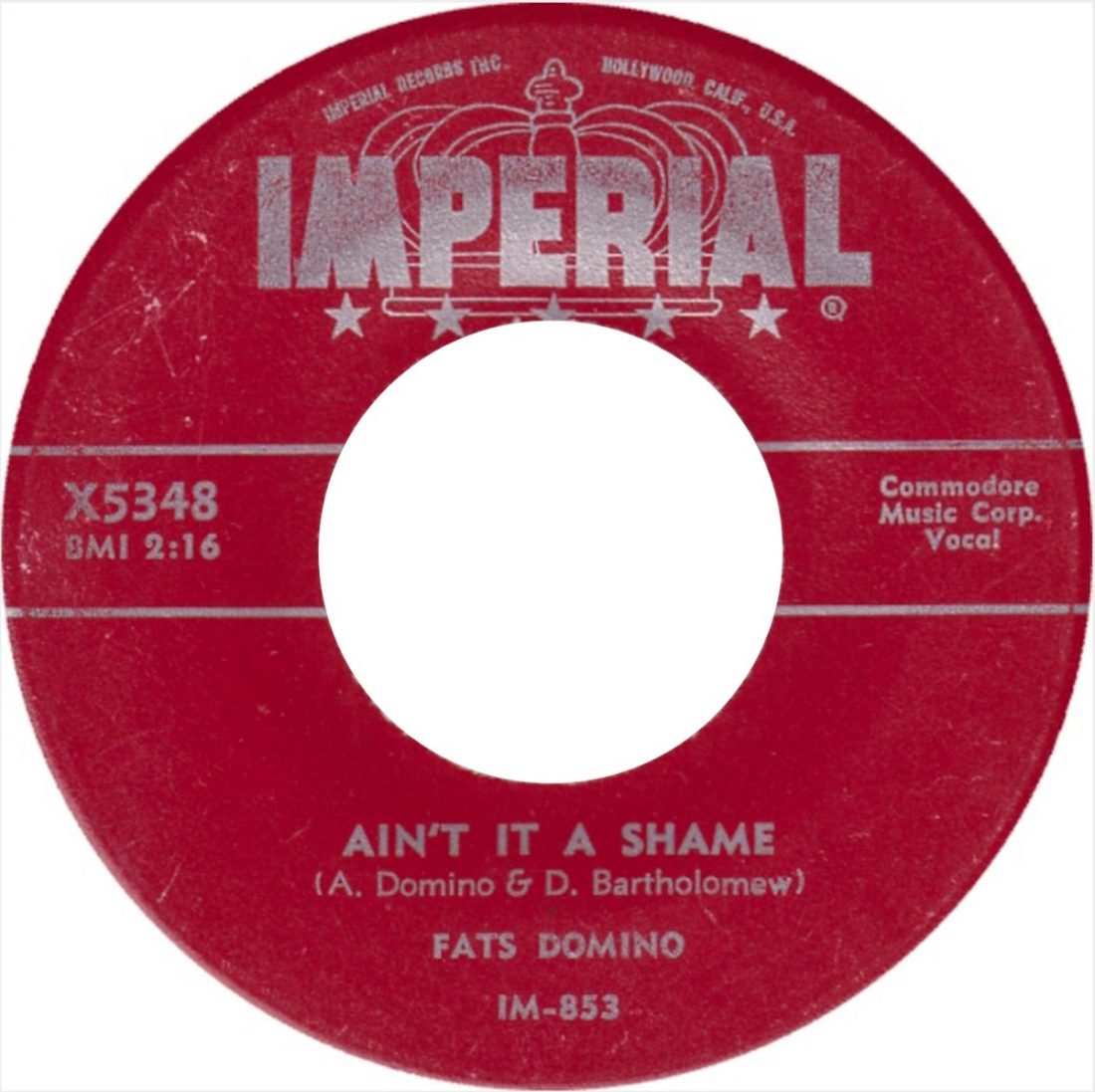 Ain't It A Shame - Fats Domino US single 1955