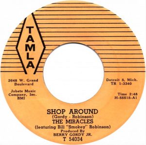 Motown Records - The Miracles - Shop Around
