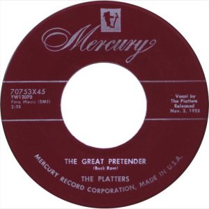 US Single The Platters - The Great Pretender