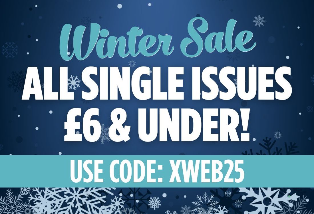 VR winter sale website