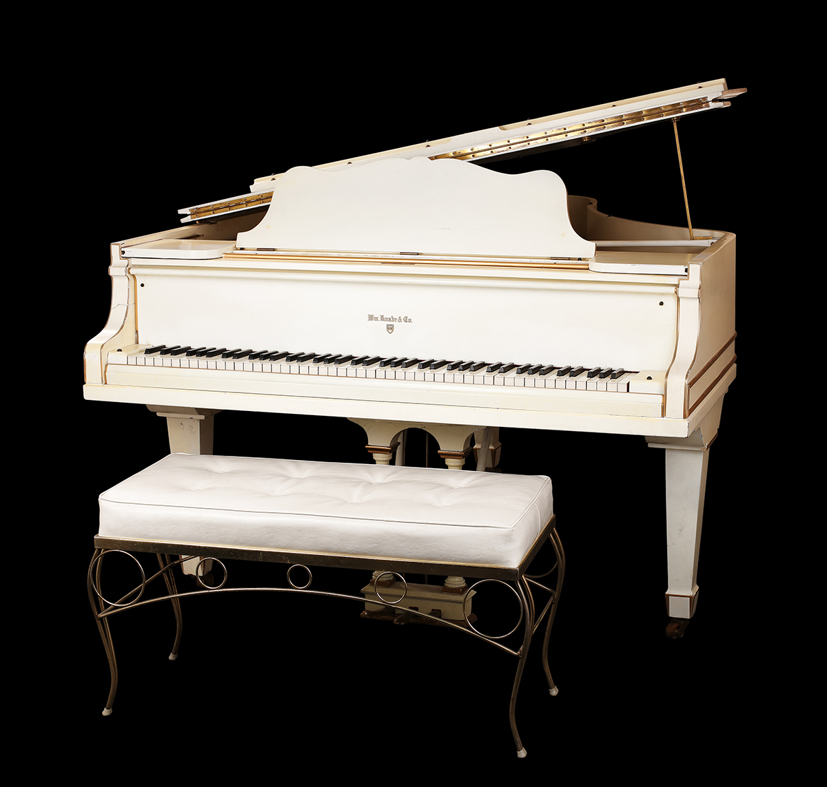 Elvis Presley’s Beloved Knabe Baby Grand Piano Available Exclusively On Ebay