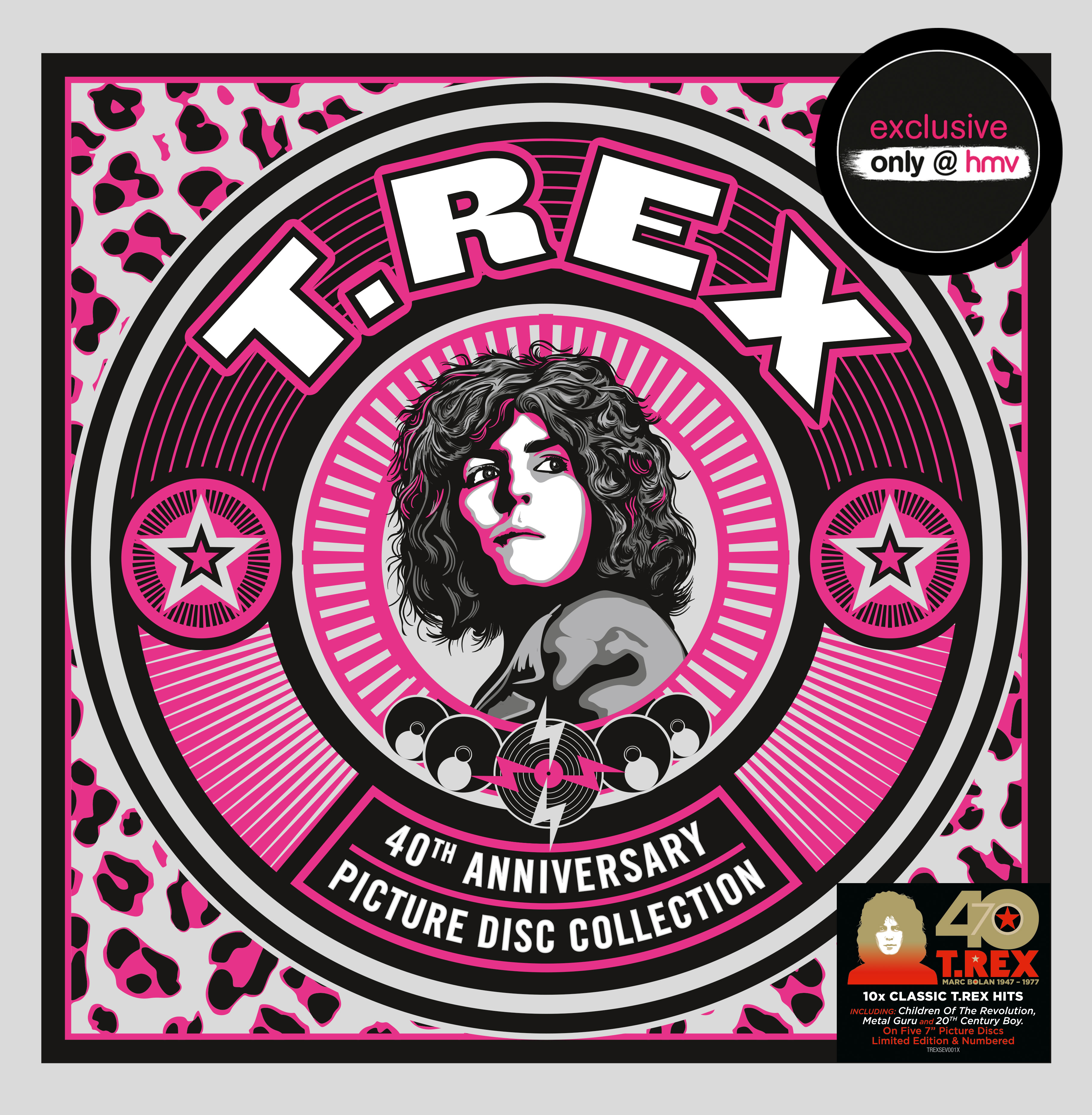 Demon Records to release T.Rex 40th Anniversary Picture Disc Collection this Friday