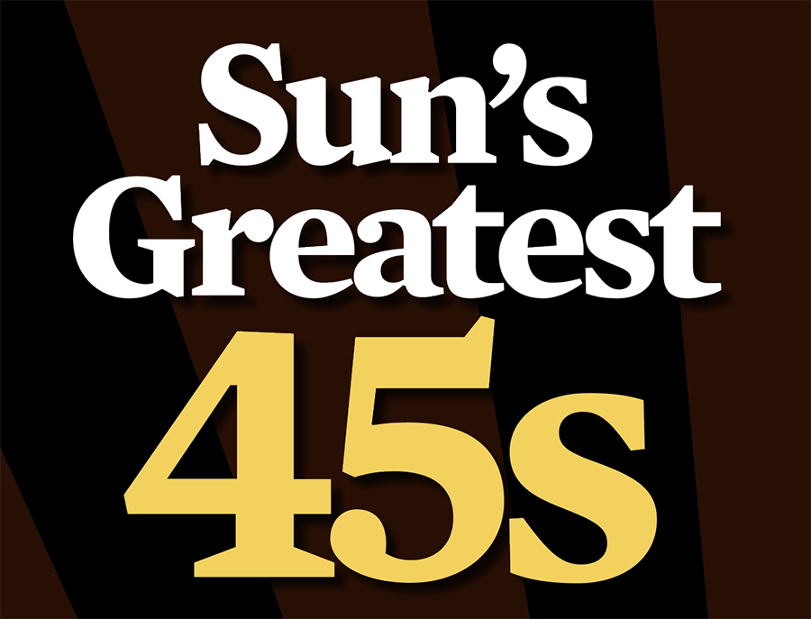 Sun’s greatest 45s
