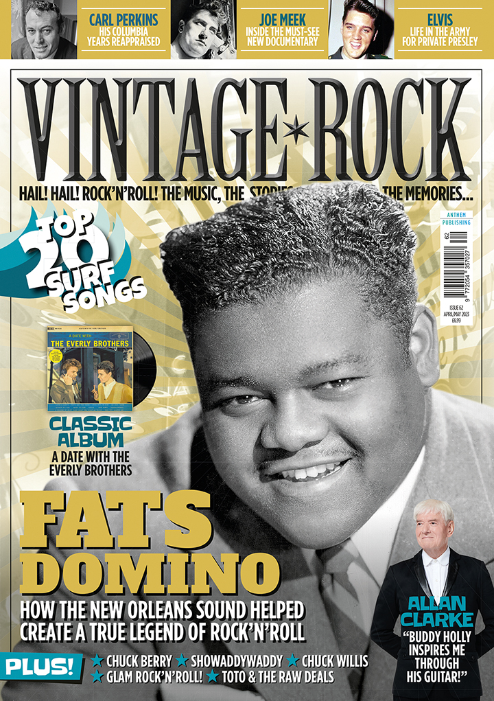 Issue 62 of Vintage Rock is on sale now!