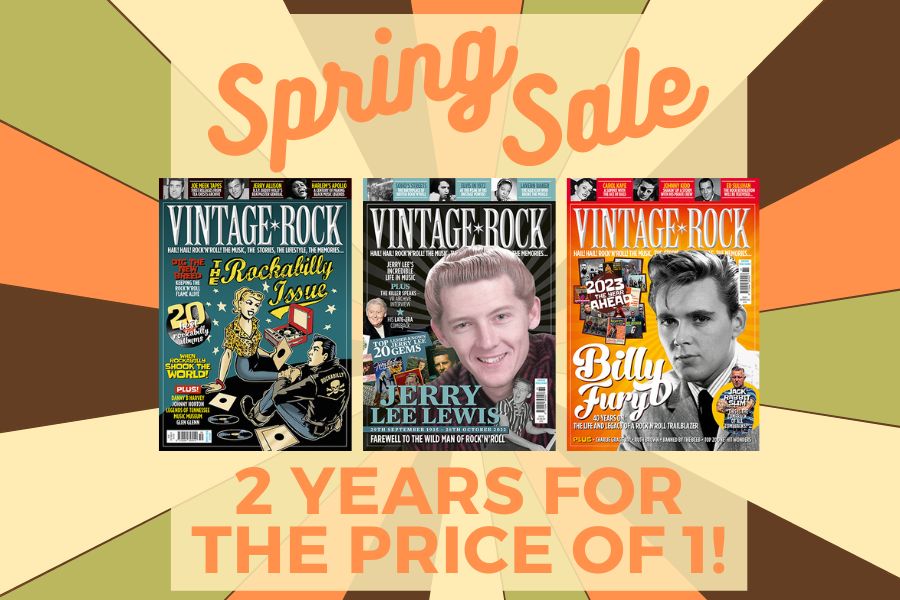 Get 2 years of Vintage Rock for the price of 1!