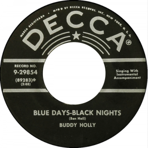 The Buddy Holly Story - Blue Days Single