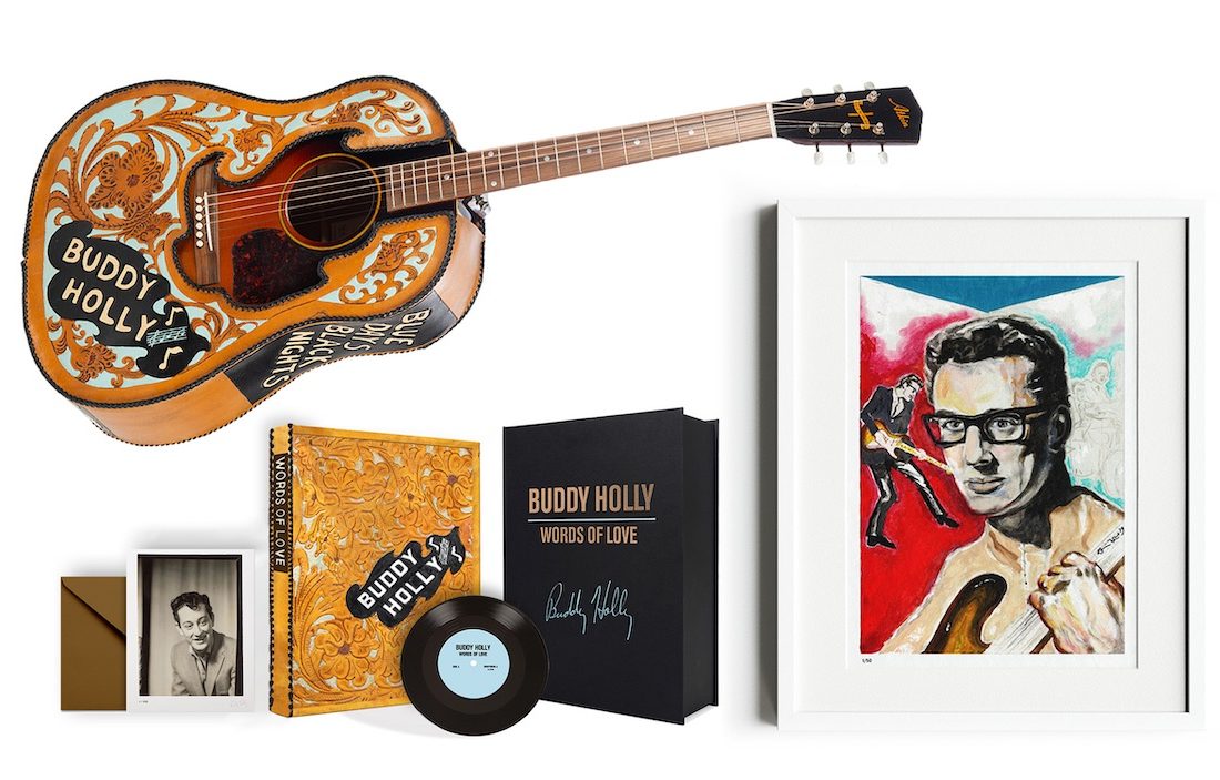Stars pay tribute to Buddy Holly in Words Of Love book