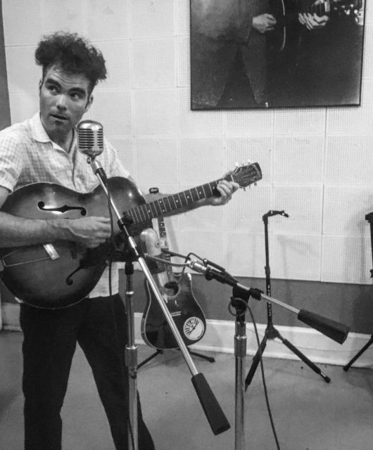 Chris Magee at Sun Records by Frankie Reidel