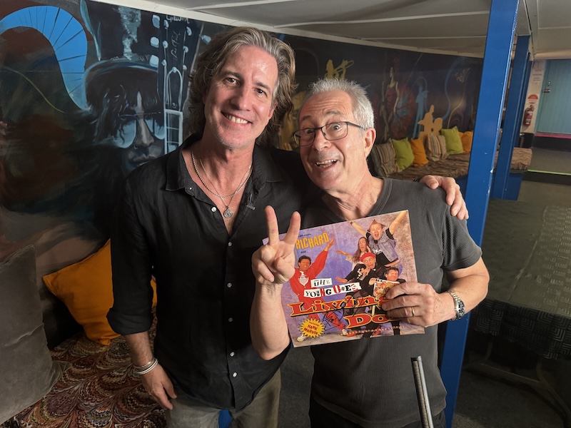 Ben Marvin with Ben Elton