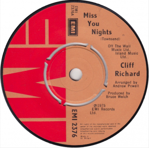 Cliff Richard - Miss You Nights