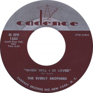 The Everly Brothers -When Will I Be Loved